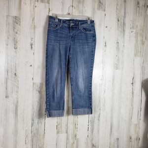 Jordache cropped capri jeans size 6